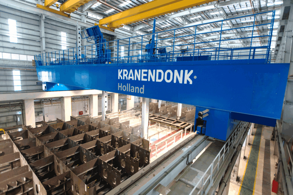 Block welding gantry product